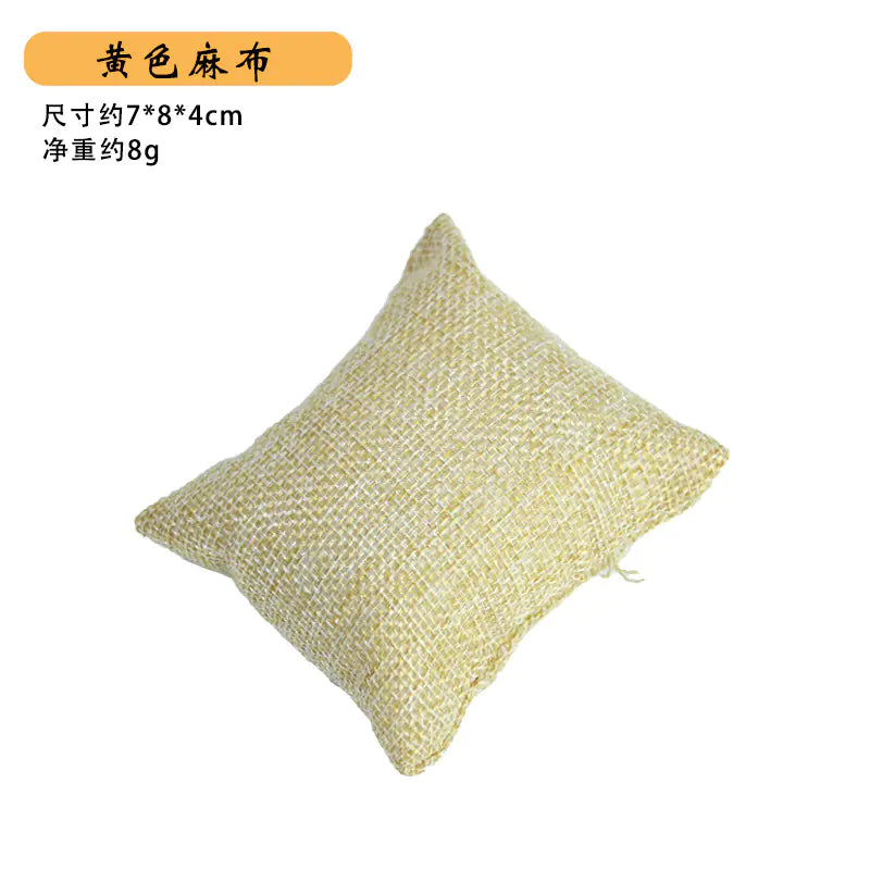 Jewelry Display Props with Velvet Cushion Storage Box