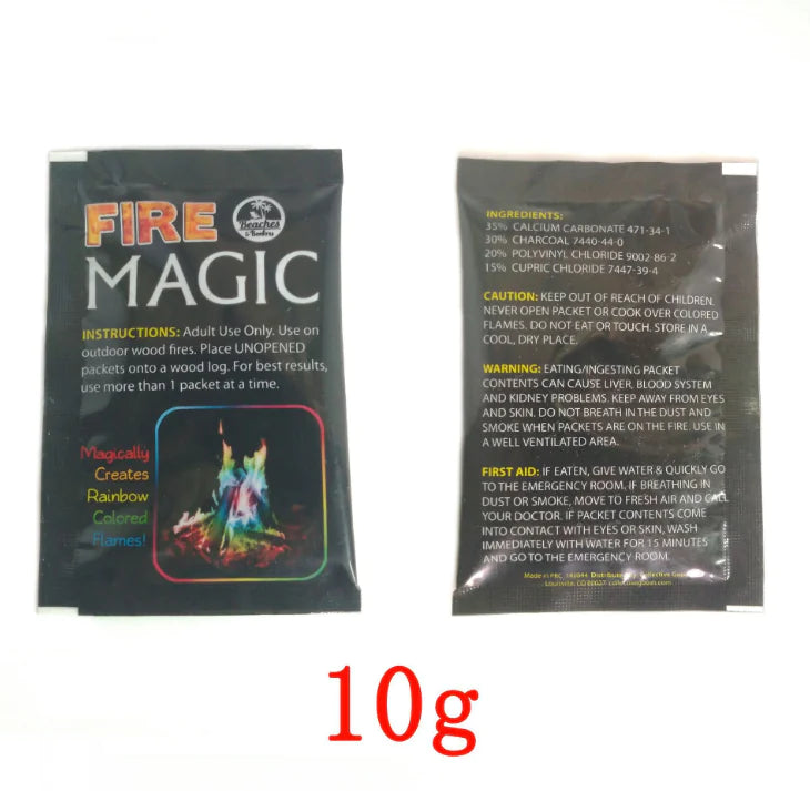 Colored Flame Powder, 25g Pack for Parties and Events