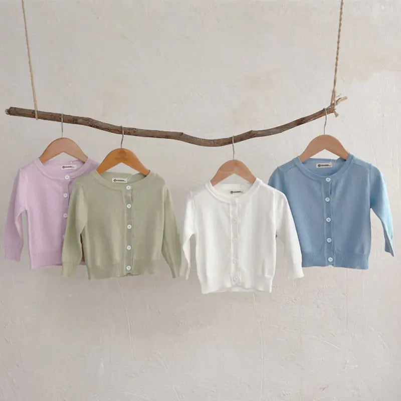 Baby Summer Thin Cardigan for 1-3 Years Old