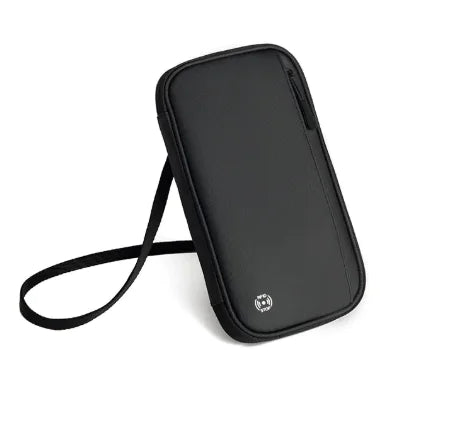 RFID Travel Passport Holder Neck Wallet