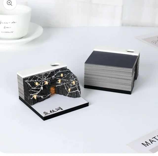 Omoshiroi Magic Castle 3D Notepad 2024 Memo Pad