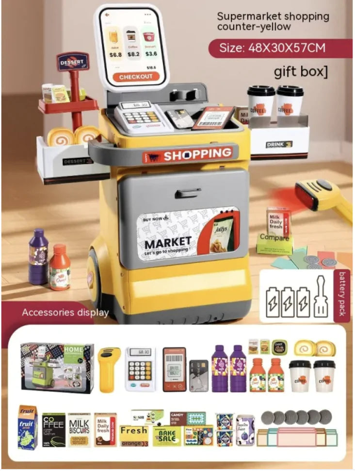 Kids’ Vending Machine & Cash Register Play Set