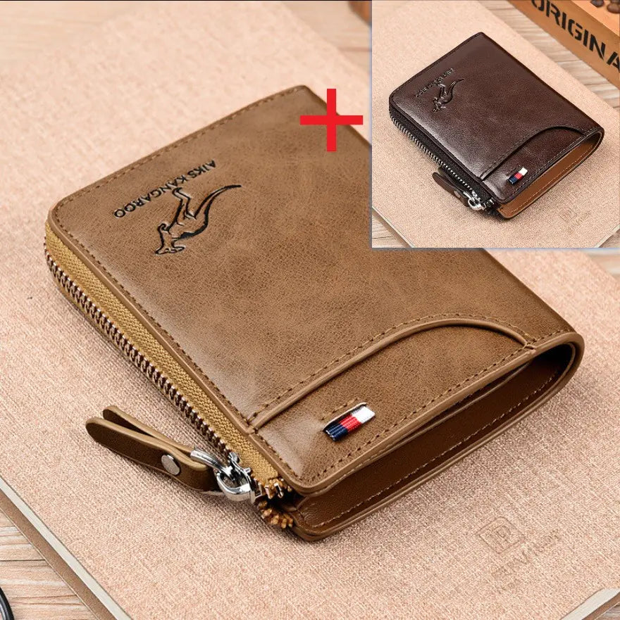 RFID Anti-Theft PU Leather Wallet
