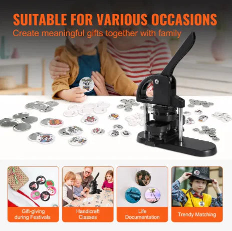 3-in-1 Button Maker Kit