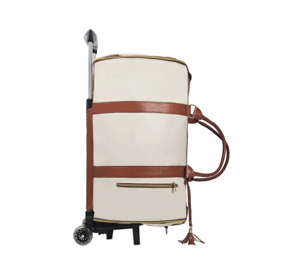 Large Capacity Folding Trolley Travel Bag