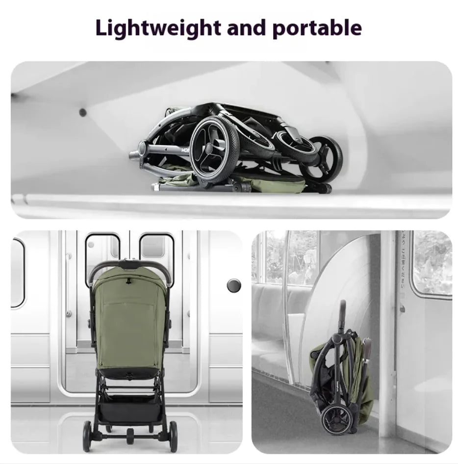 Lightweight Folding Baby Stroller