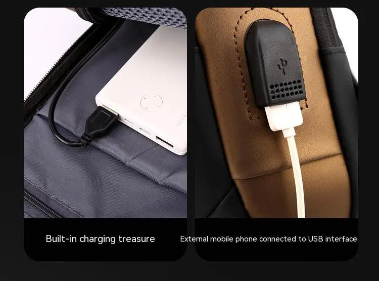 Men's Anti-theft Motorcycle Chest Bag