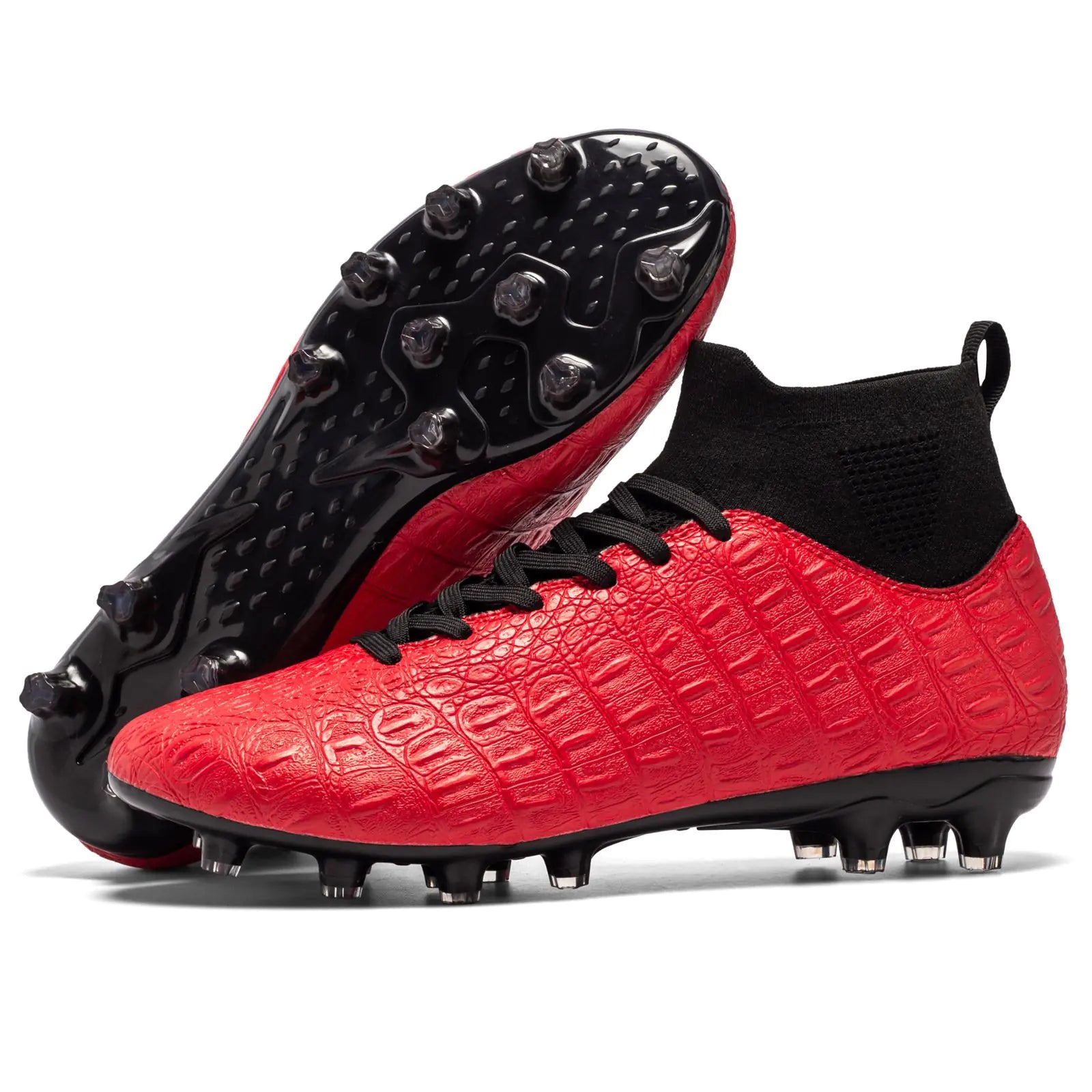 Men's High-Top Football Training Sock Shoes