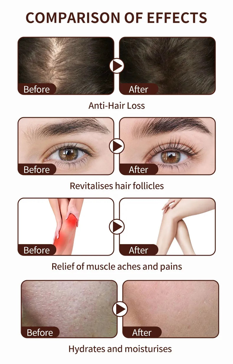 Hair Eyelash Eyebrow Castor Oil - 16 Oz / 473ml Cold Pressed