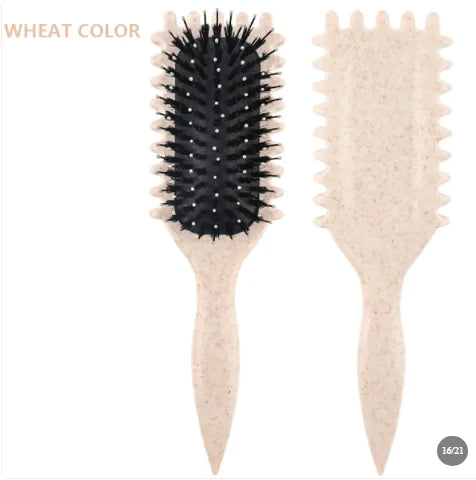 Bounce Shape Round Bristle Hair Brush