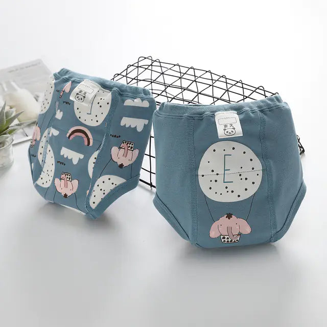 Breathable Washable Leak-Proof Baby Diaper Pants