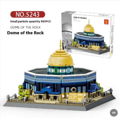 Jerusalem Dome Building Blocks