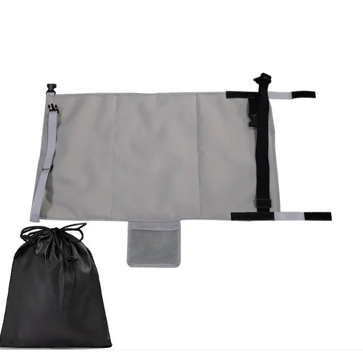 Portable Children's Airplane Seat Extender – Adjustable Travel Footrest for Kids