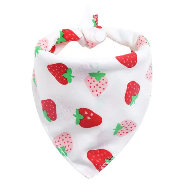 Newborn Feeding Bib - Baby Handkerchief Design