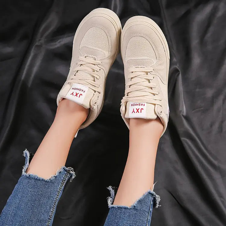 Chic Canvas Sneakers for Women - 2018 Korean Style