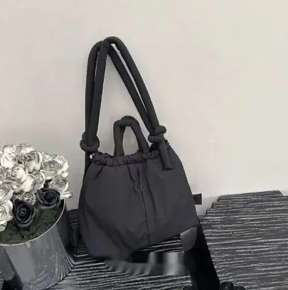 Nylon Down Crossbody Bag