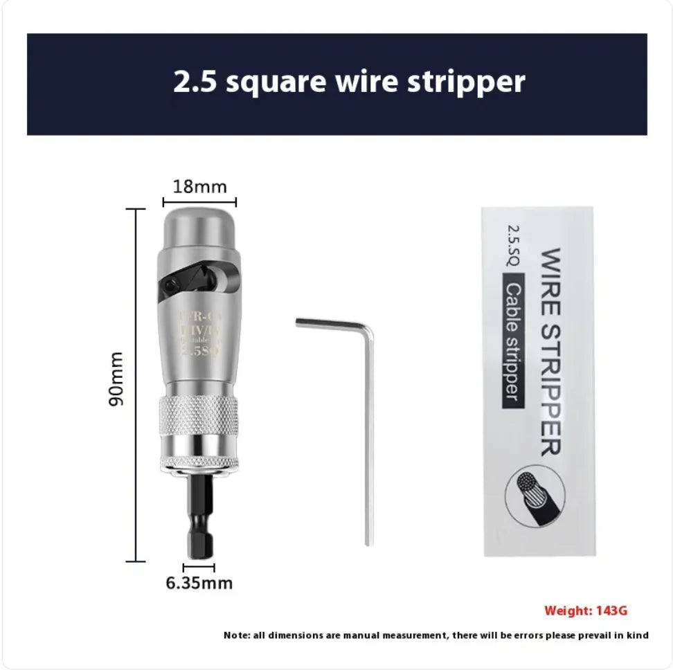 Rotating Electric Wire Stripper & Skinning Knife – Essential Electrical Tool