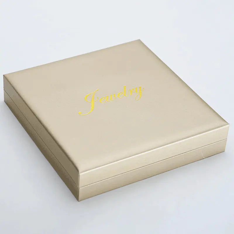 Jewelry Gift Box with Velvet Finish for Necklaces & Rings