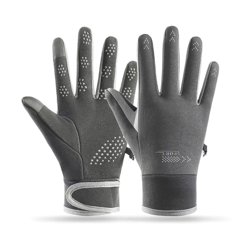 DeRong Women's Lightweight Velvet Windproof Gloves