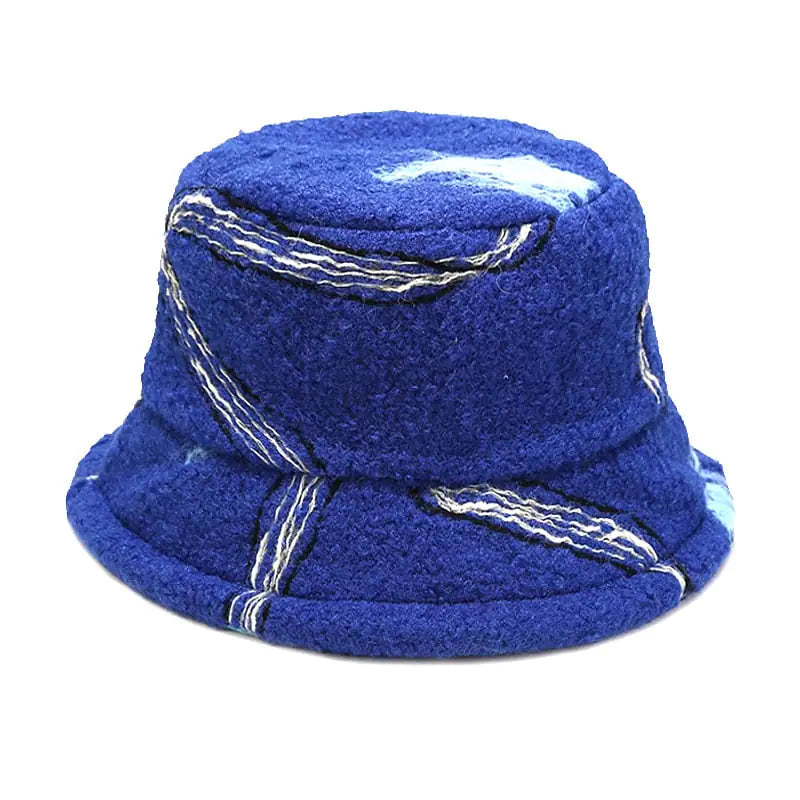 Fashionable Woolen Fisherman Hat for Men and Women