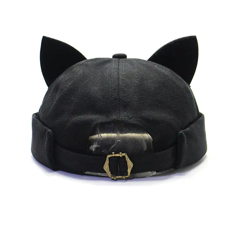 Cat Ears Melon Hat for Women - Versatile Style