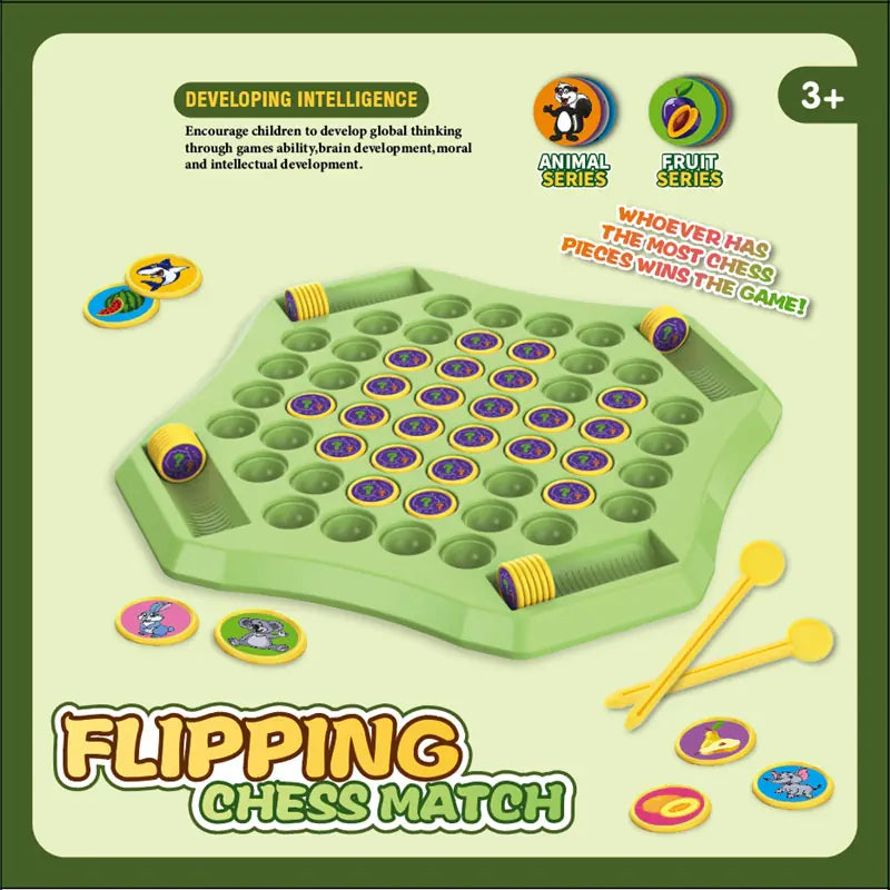 Memory Flip Chess Kids Game