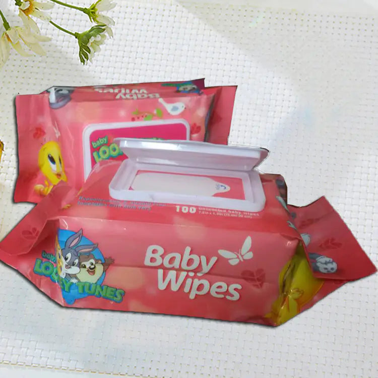 "Baby and Child Home Cleaning Wet Wipes in Bags"