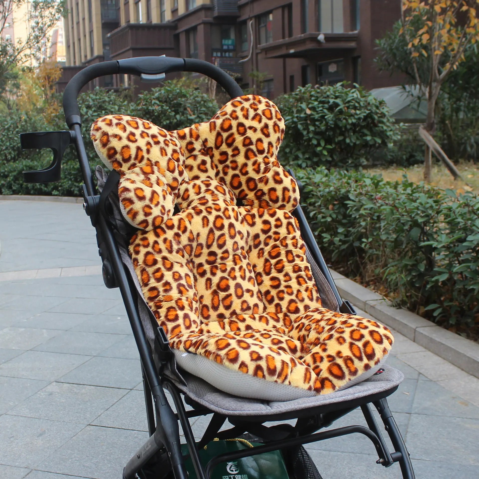 Universal Winter Plush Baby Stroller Cushion Pad