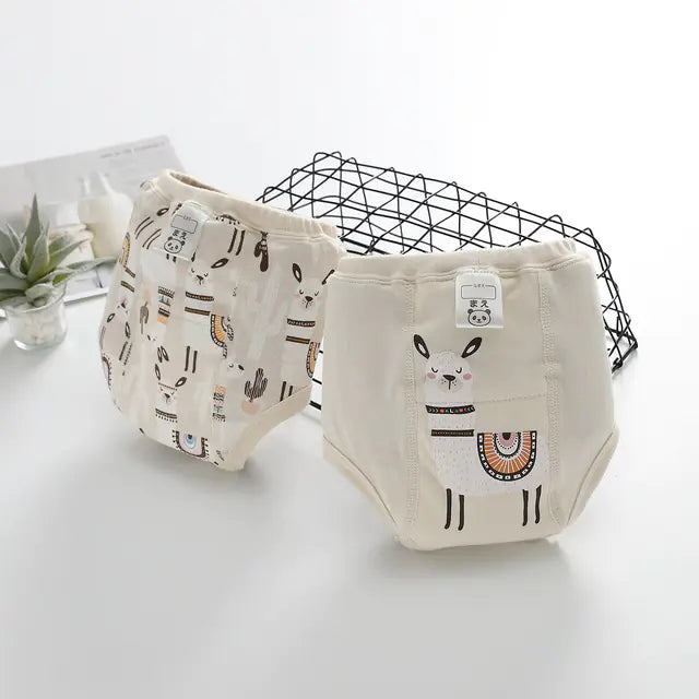 Breathable Washable Leak-Proof Baby Diaper Pants