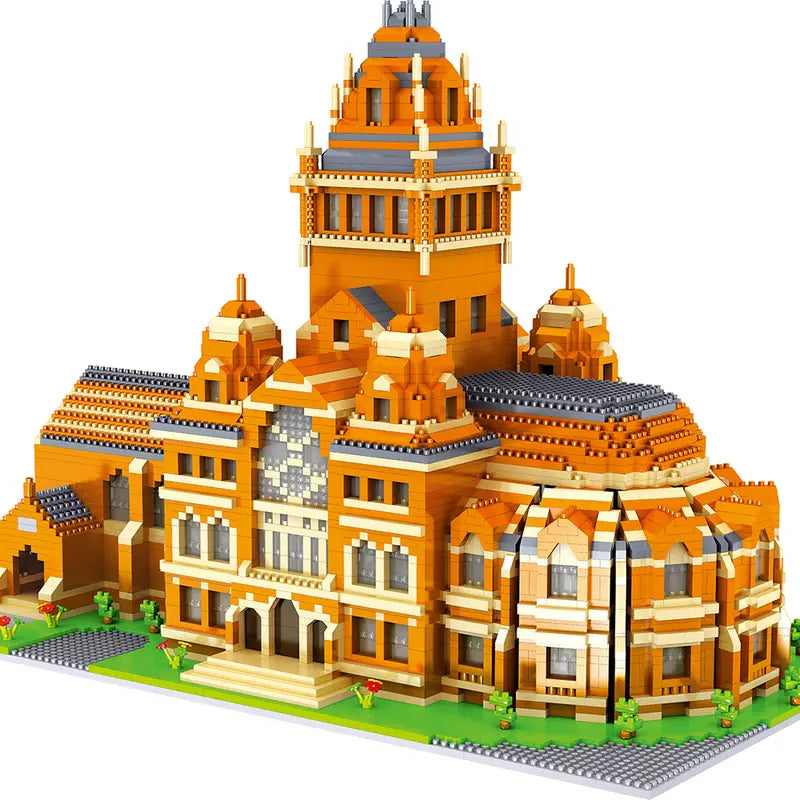 Harvard University Building Blocks Set for Adults