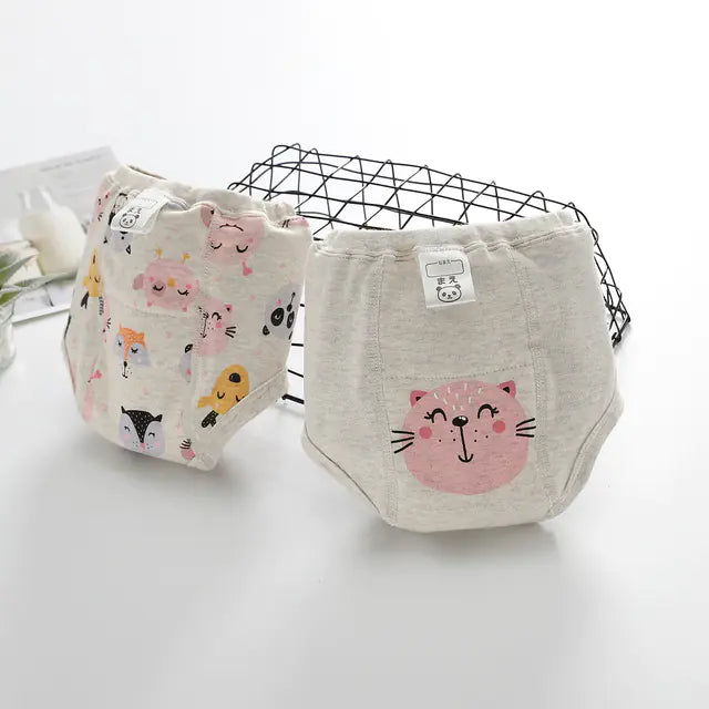 Breathable Washable Leak-Proof Baby Diaper Pants