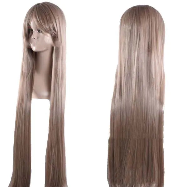 Long Straight Anime Wig with Natural Look