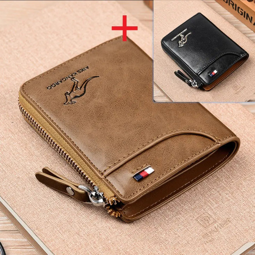 RFID Anti-Theft PU Leather Wallet