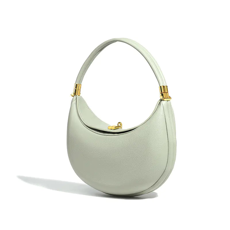 Trendy PU Crescent Shoulder Handbag