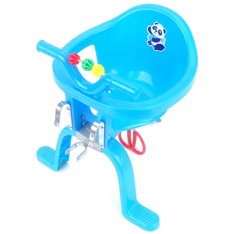 Kids' Bike Seat - Front and Rear Plastic Child Seat