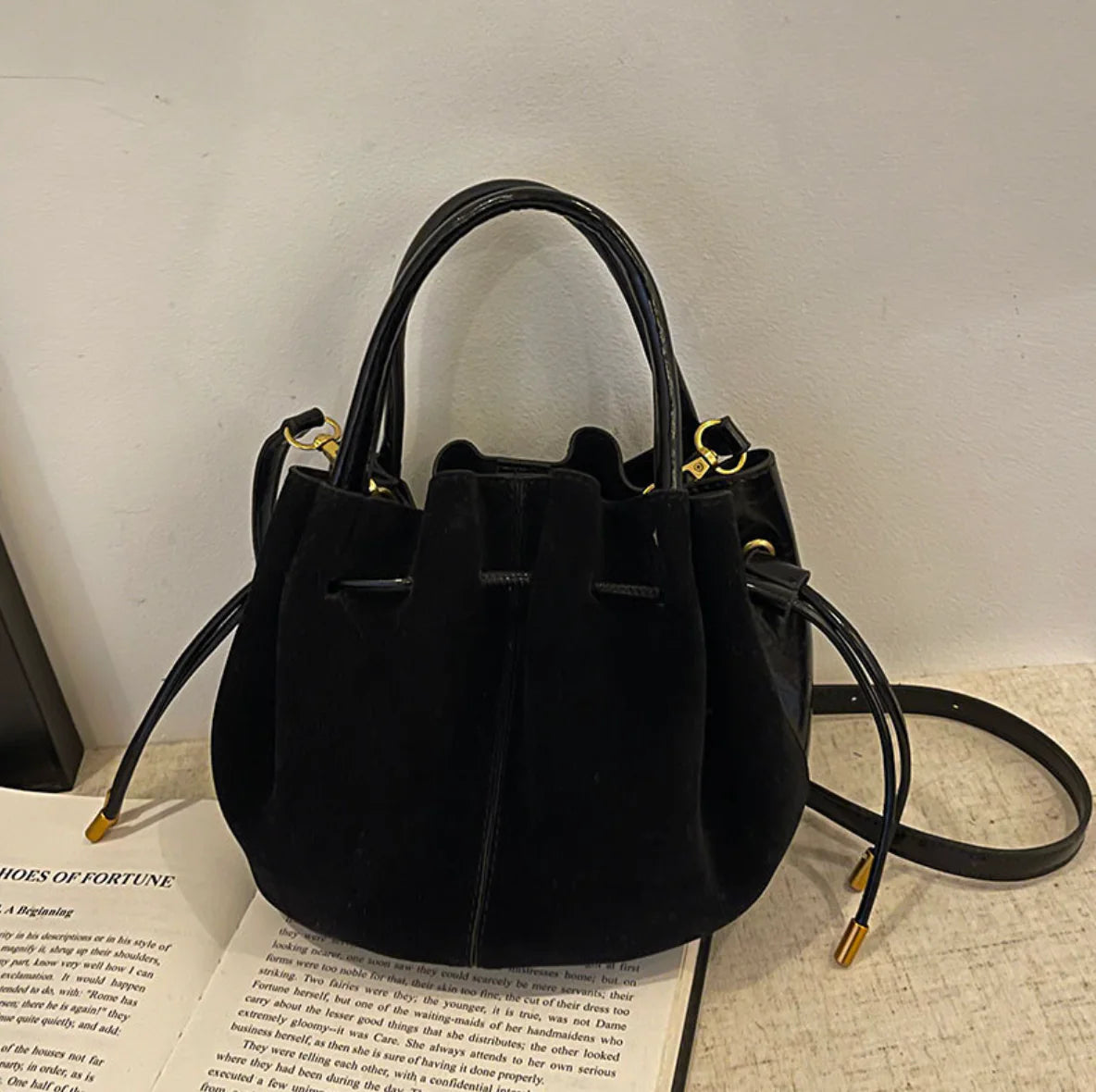 Minimalist PU Leather Crossbody Bag