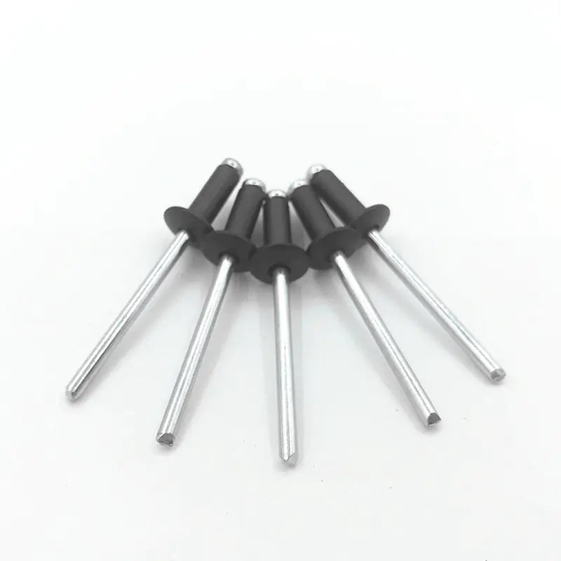 120PCS Black Aluminum Pop Rivets Set M2.4 M3.2 M4