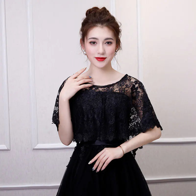 Bride Wedding Shawl Lace Summer Veil in Various Colors