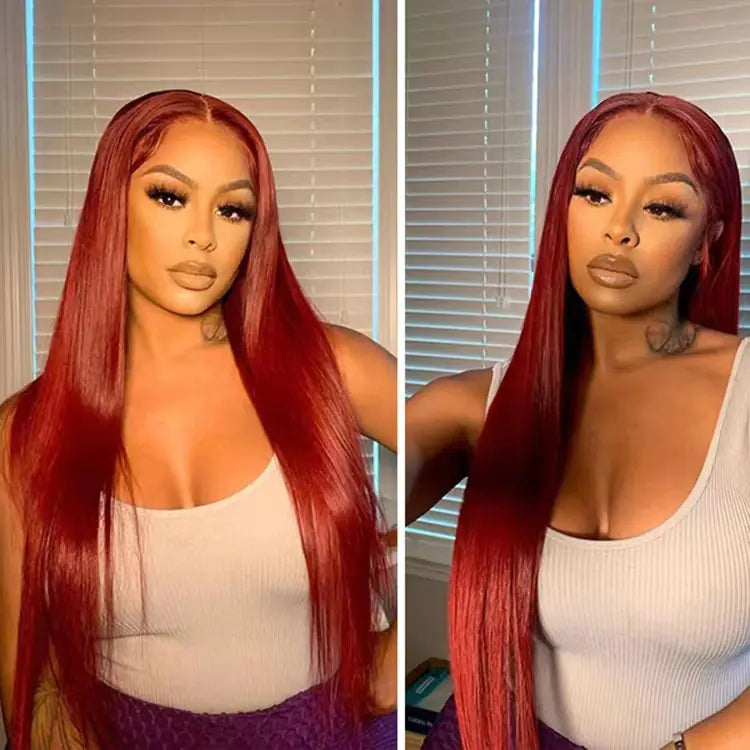 2024 Women's Long Straight Wig - Natural Full Set