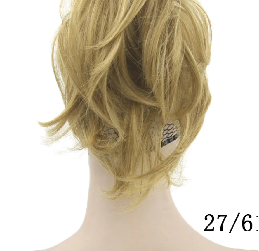 Soft Ponytail Wig in European Style