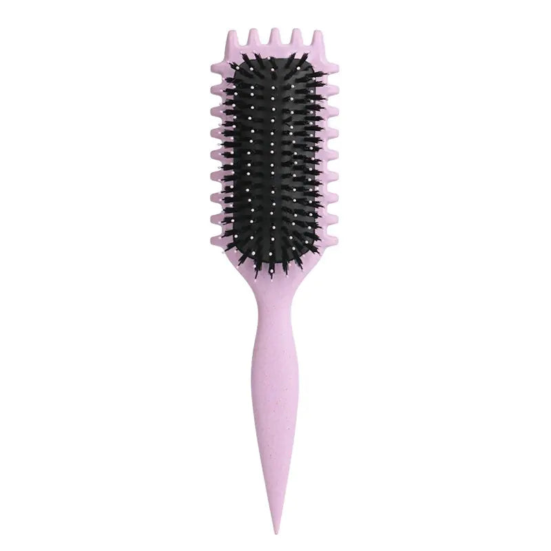 Bounce Shape Round Hairdressing Comb