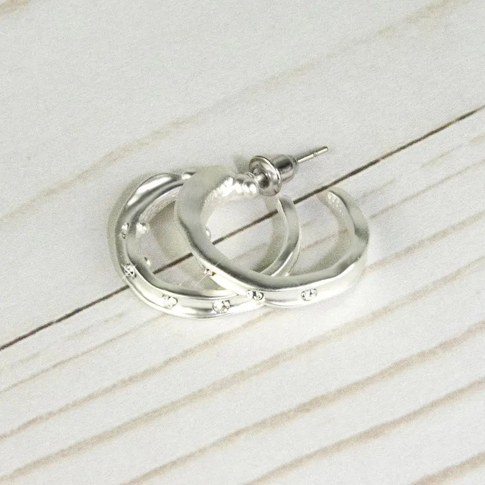 Laly Earrings-Silver