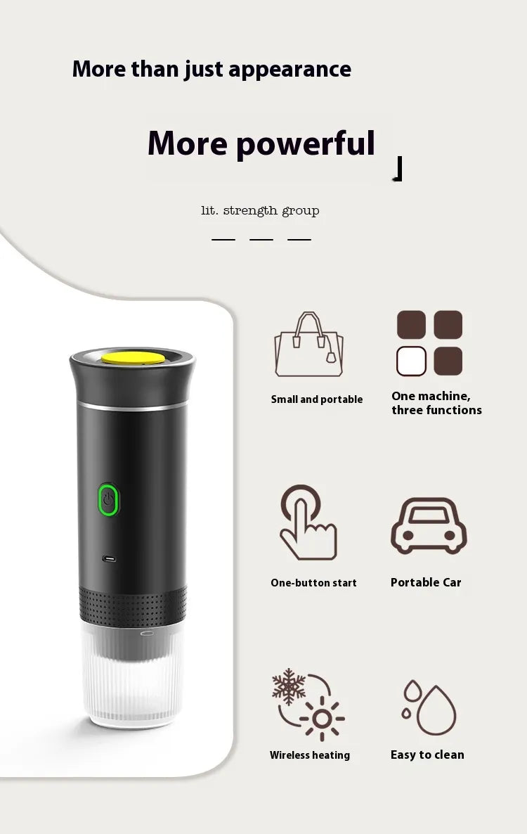 Portable Wireless Coffee Maker
