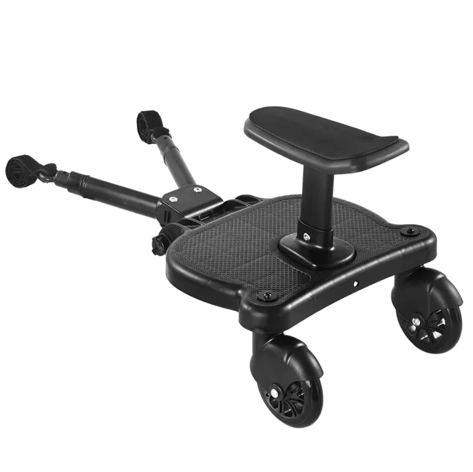 Double Seat Stroller Attachment Skateboard