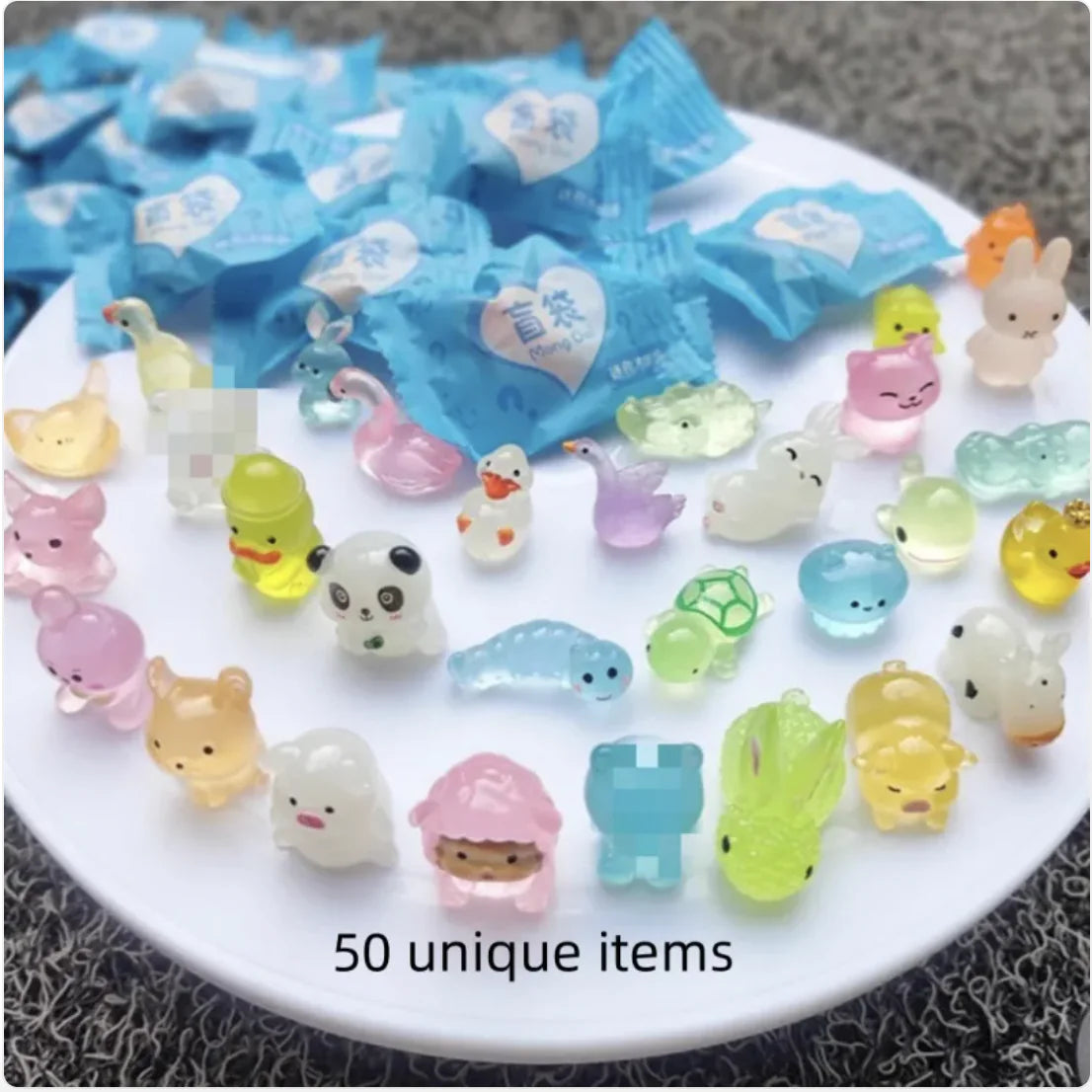 Luminous Cartoon Animal Model Toy