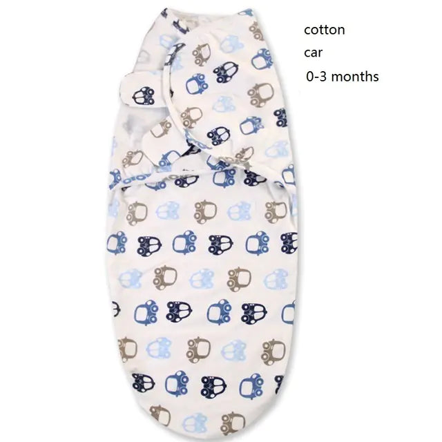 100% Cotton Baby Swaddle Wrap Blanket for Infants