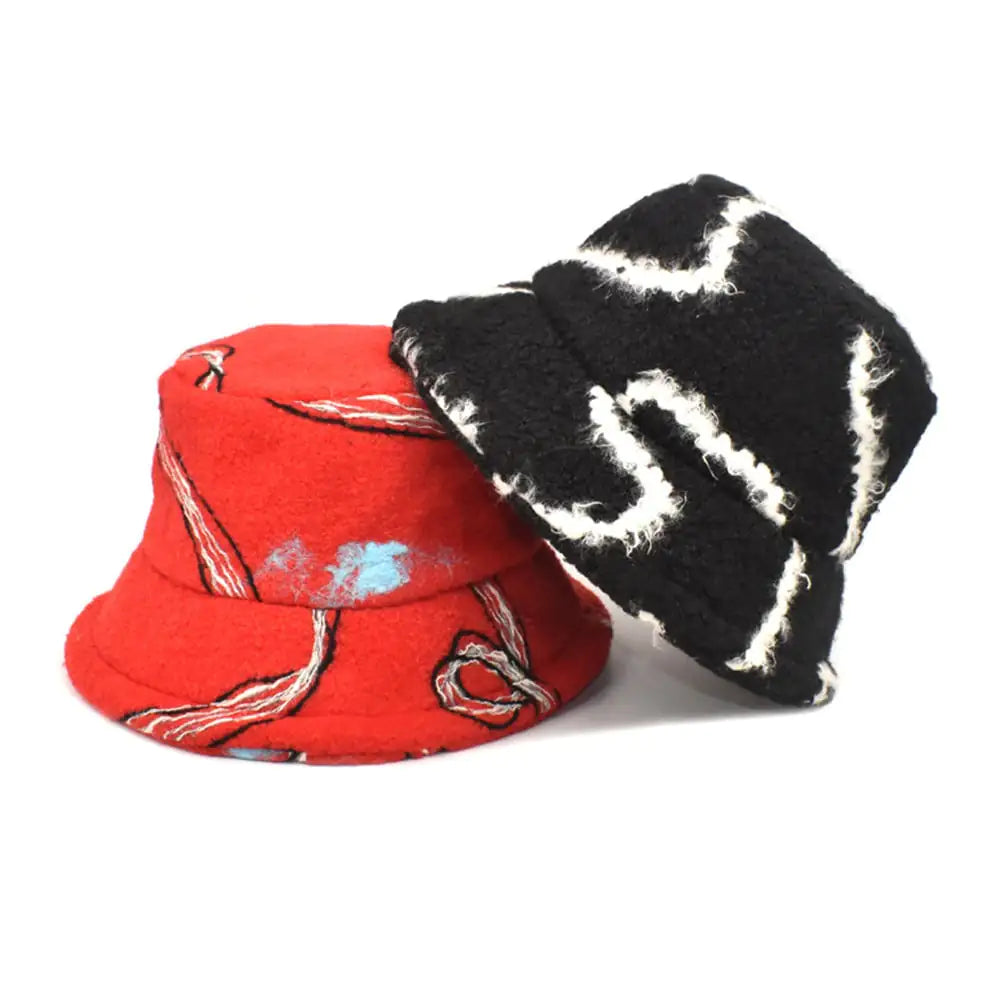 Fashionable Woolen Fisherman Hat for Men and Women