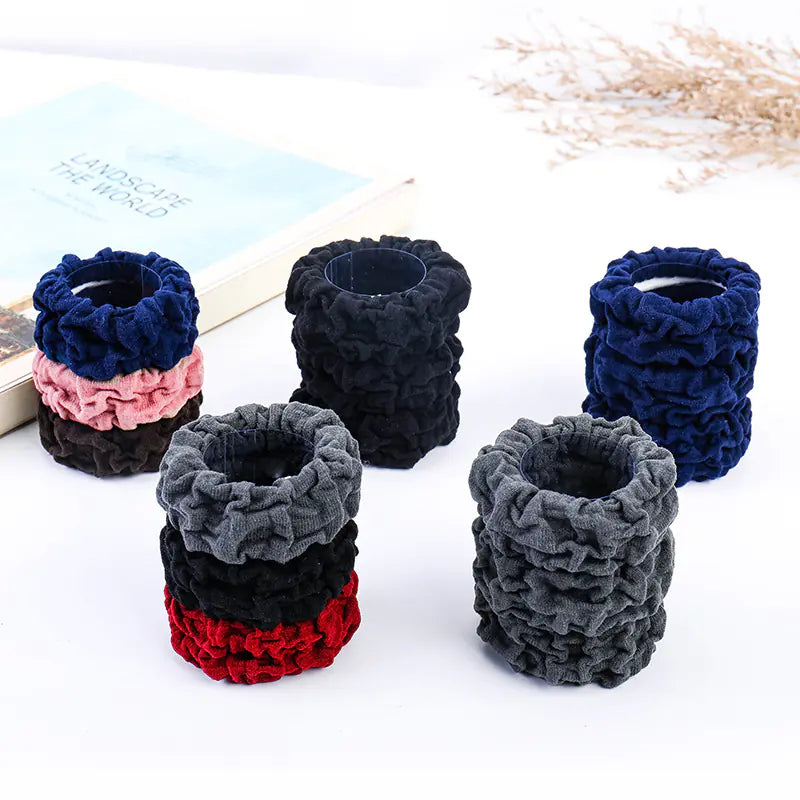 Seamless High Elastic Hair Ties for Bun Hairstyles