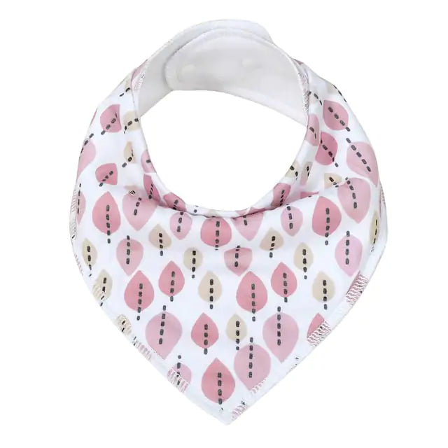 Newborn Feeding Bib - Baby Handkerchief Design