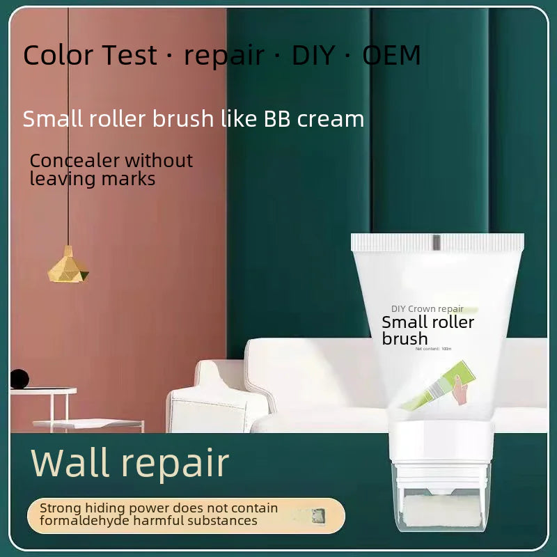 White Wall Paint Repair Roller for Wall Restoration